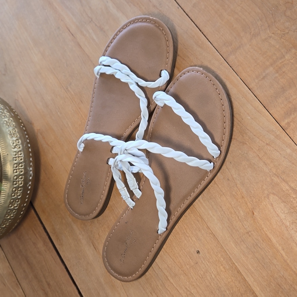 Universal Thread Sunny Braided Strappy Sandals - Picture 1 of 5